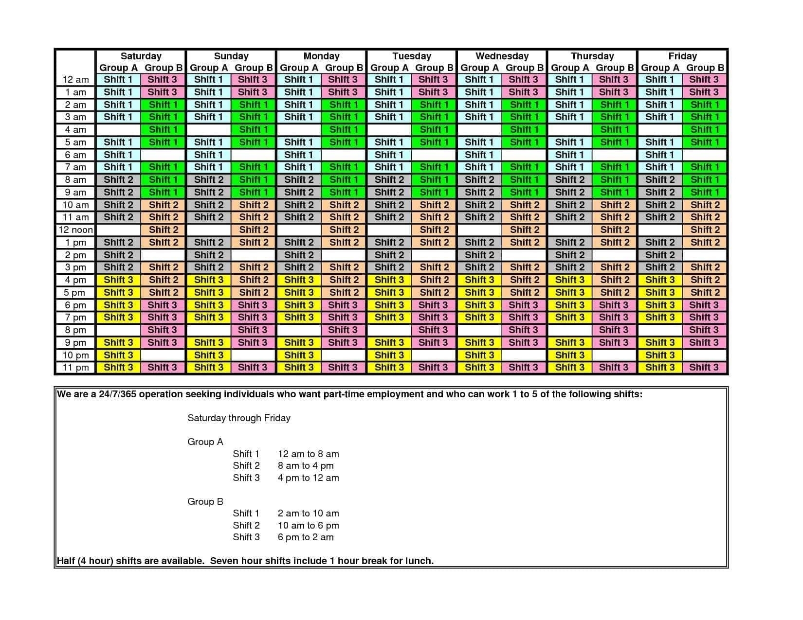 004 Hour Shift Schedule Template Ideas Calendar Awesome 12 Hour Schedule Template