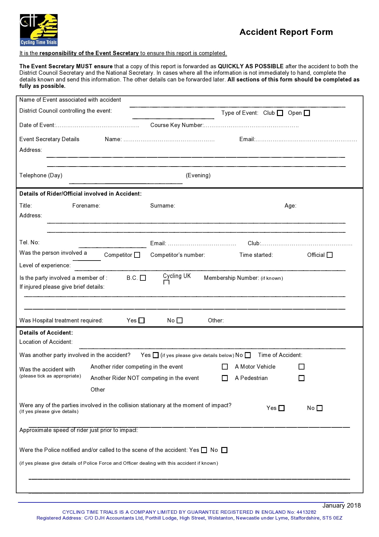 accident report form 11