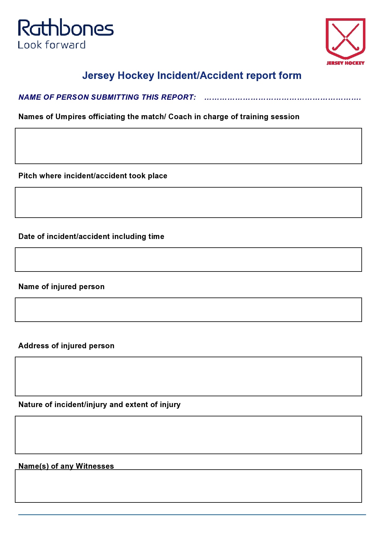 accident report form 12