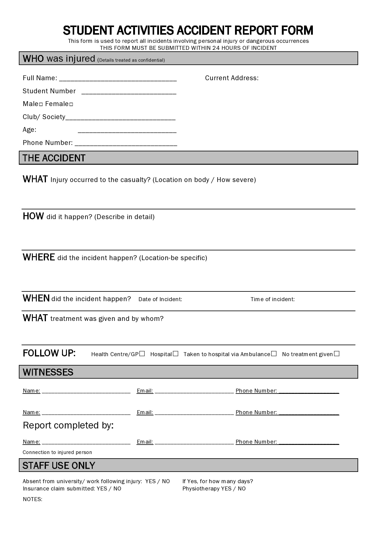 accident report form 15