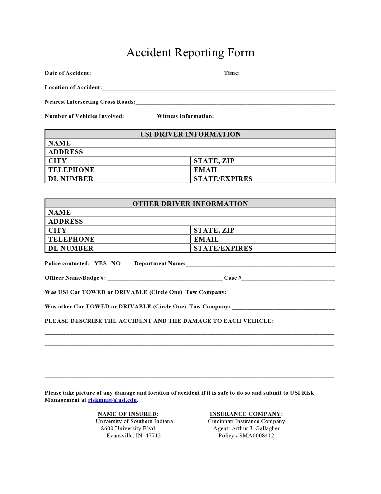 accident report form 19