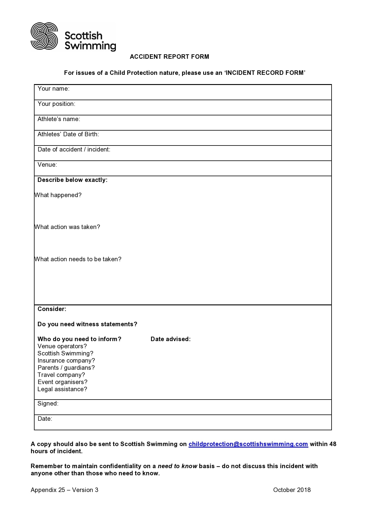 accident report form 24