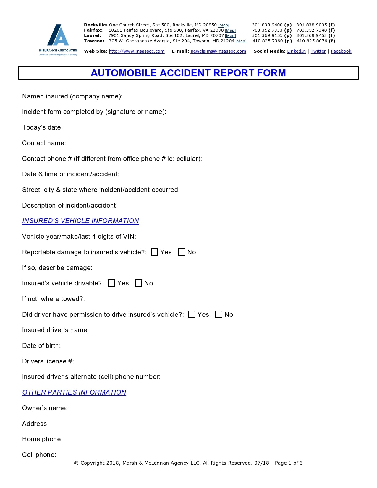 accident report form 25